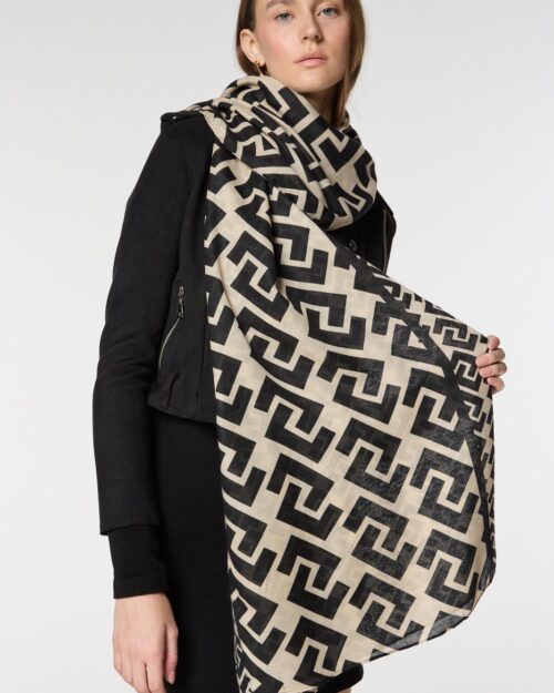 Lego Parçacıklı, Cool Şal, Kışlık Sıcak Şal, Yumuşak Kalınlaştırılmış Pamuk Şal/Boyunluk/Atkı , Kalın Ekstra Trend Şal