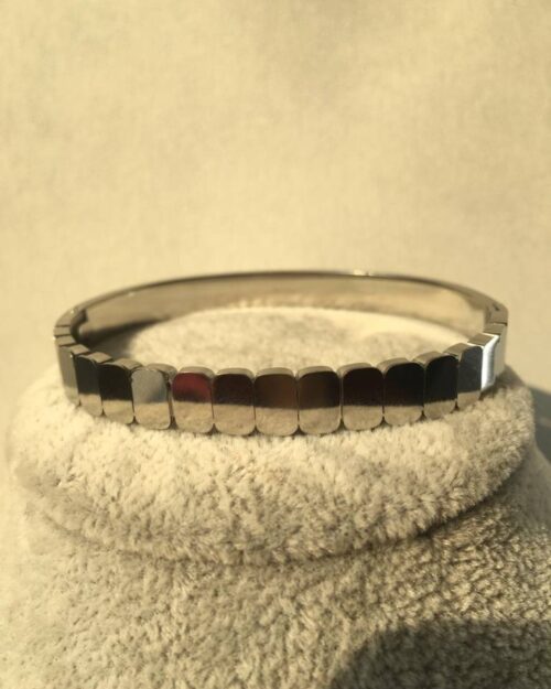 Paslanmaz Ve Kararmaz Çelik, Özel Bileklik, Gümüş Kelepçe